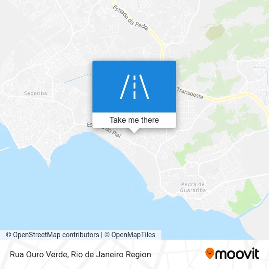 Rua Ouro Verde map