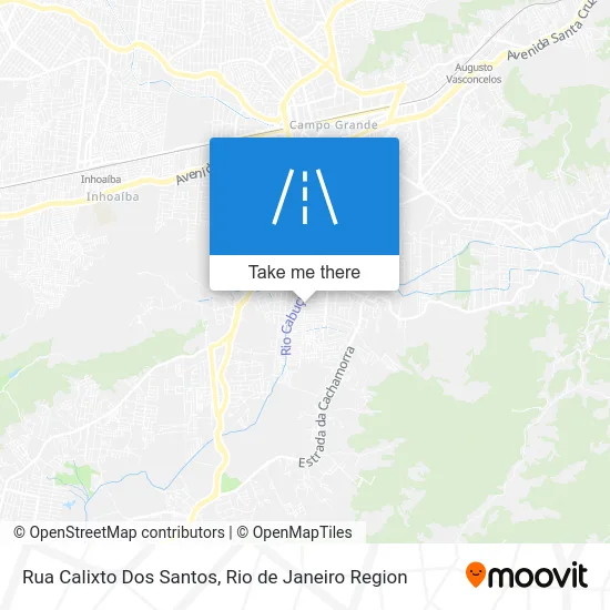 Rua Calixto Dos Santos map