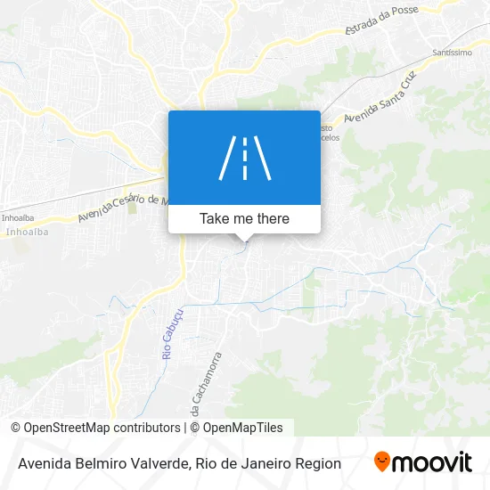 Avenida Belmiro Valverde map