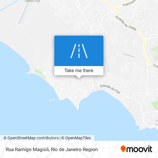 Mapa Rua Ramigo Magioli