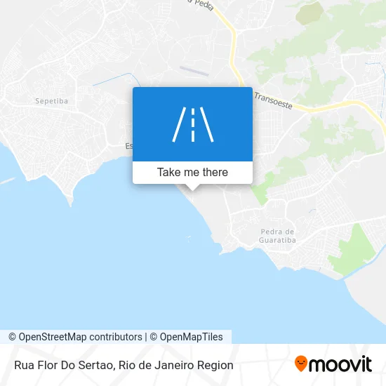 Rua Flor Do Sertao map