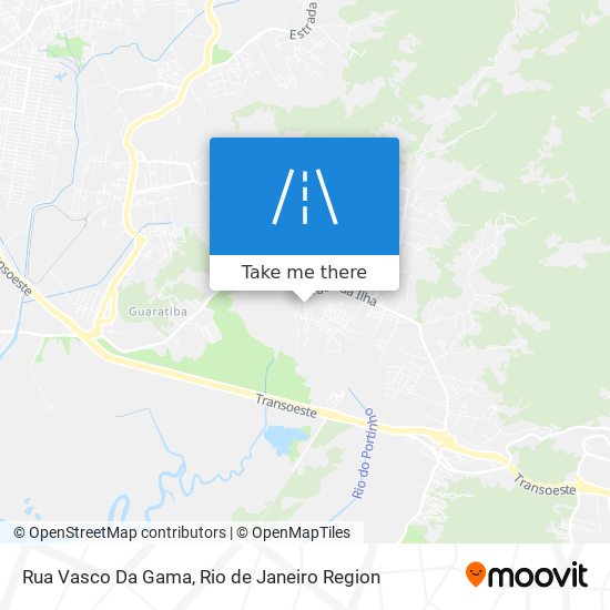 Rua Vasco Da Gama map