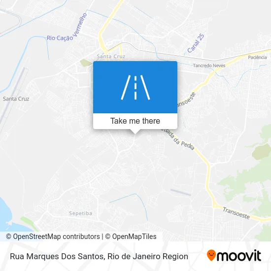 Rua Marques Dos Santos map