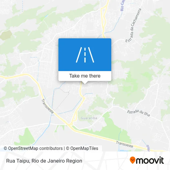 Rua Taipu map