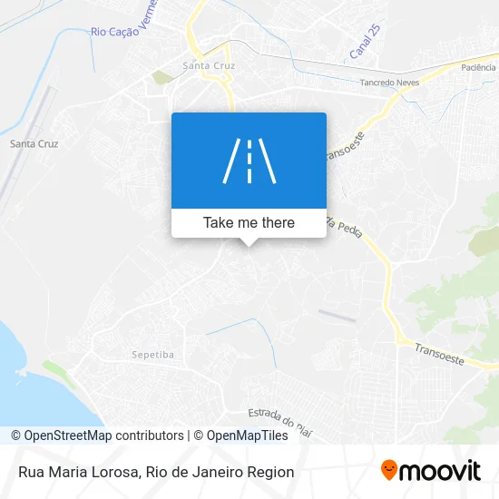 Rua Maria Lorosa map