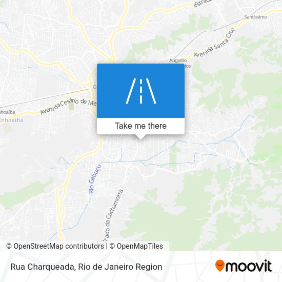 Rua Charqueada map