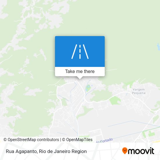 Rua Agapanto map