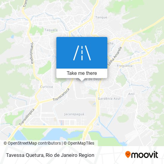 Tavessa Quetura map