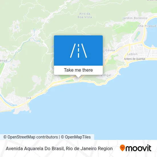 Avenida Aquarela Do Brasil map