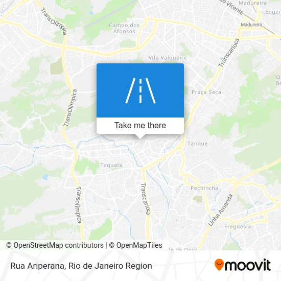 Rua Ariperana map