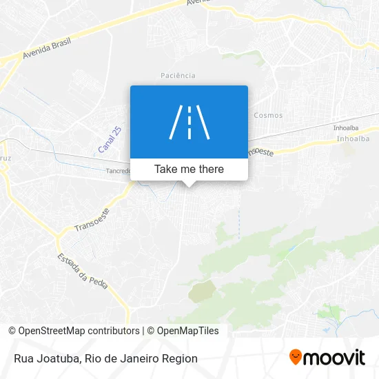Rua Joatuba map