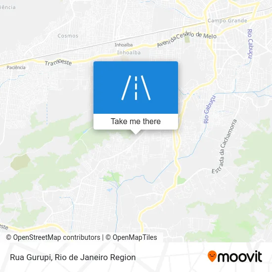 Rua Gurupi map
