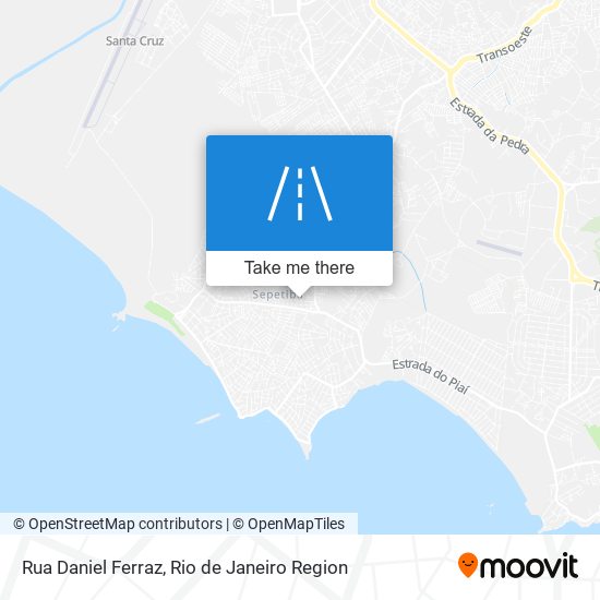 Rua Daniel Ferraz map