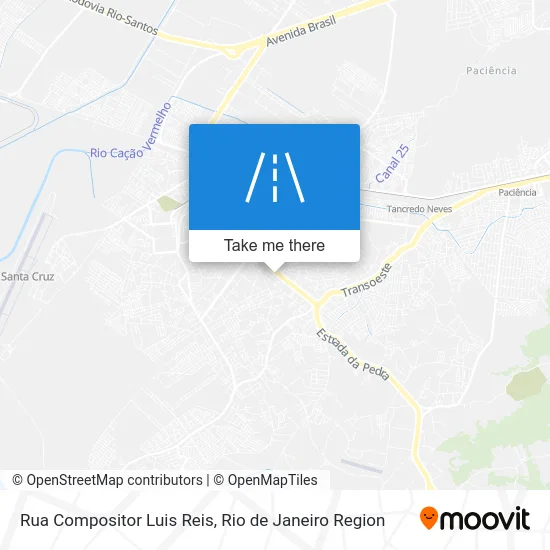 Rua Compositor Luis Reis map