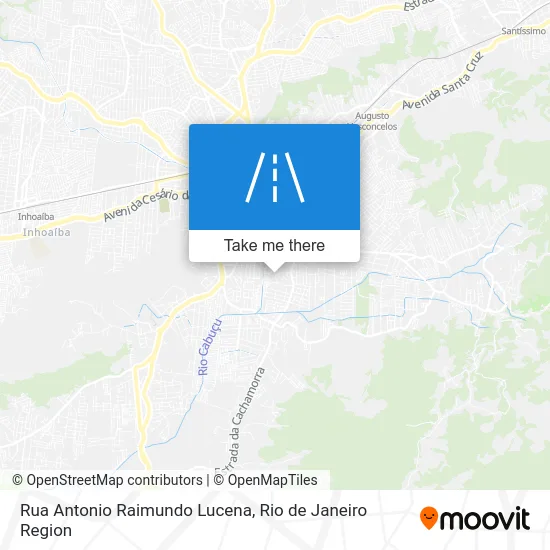 Rua Antonio Raimundo Lucena map