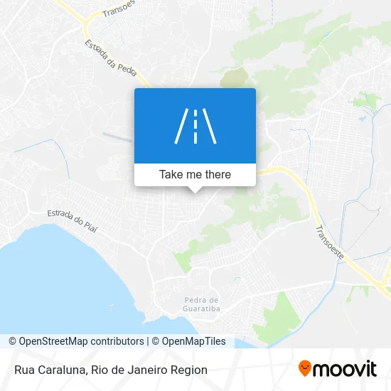 Rua Caraluna map