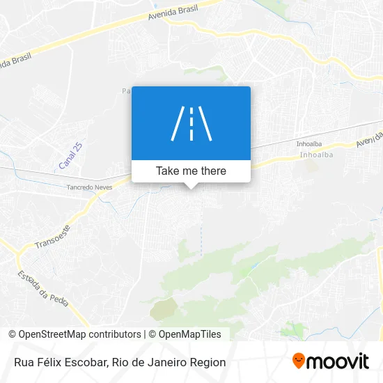 Rua Félix Escobar map