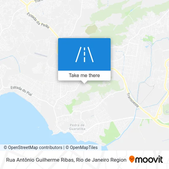 Rua Antônio Guilherme Ribas map