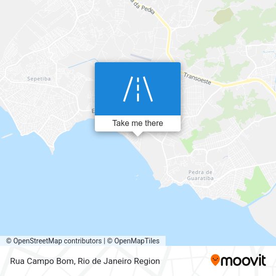 Rua Campo Bom map