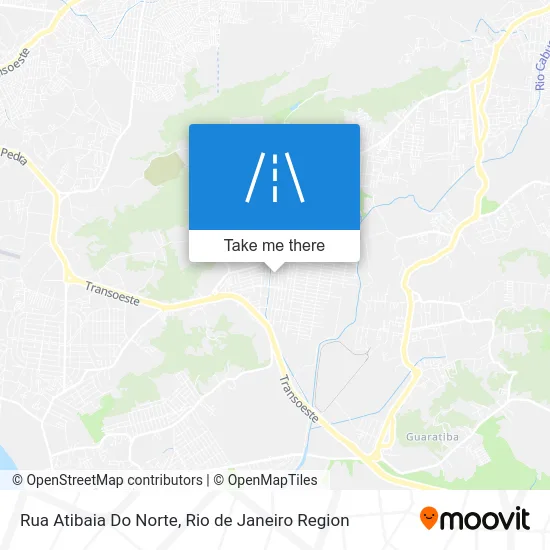 Rua Atibaia Do Norte map