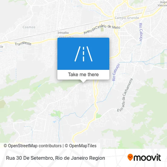 Rua 30 De Setembro map