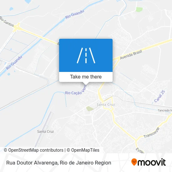 Rua Doutor Alvarenga map