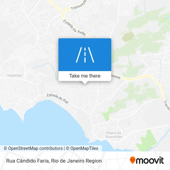 Rua Cândido Faria map