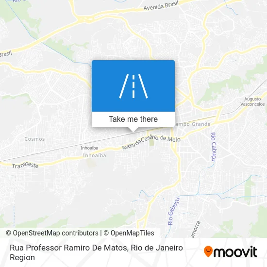Rua Professor Ramiro De Matos map