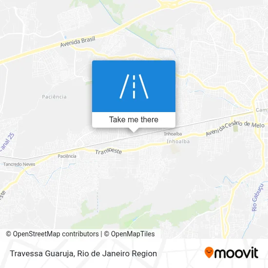 Travessa Guaruja map