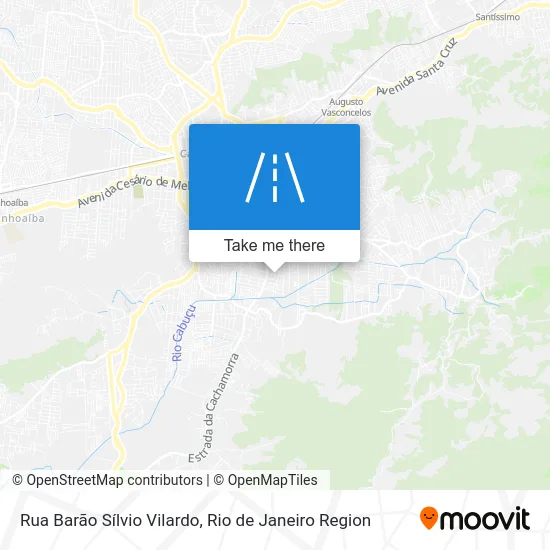 Rua Barão Sílvio Vilardo map