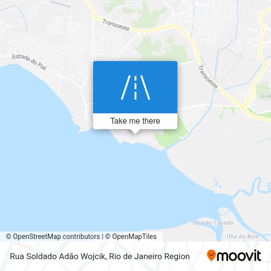 Rua Soldado Adão Wojcik map