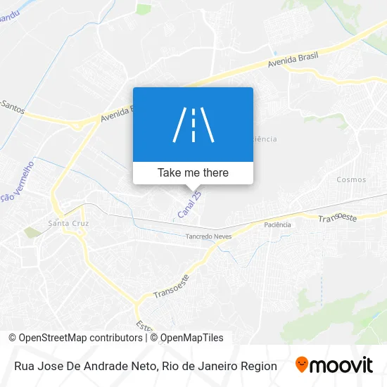 Rua Jose De Andrade Neto map