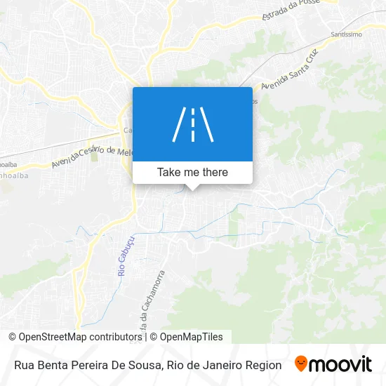 Rua Benta Pereira De Sousa map