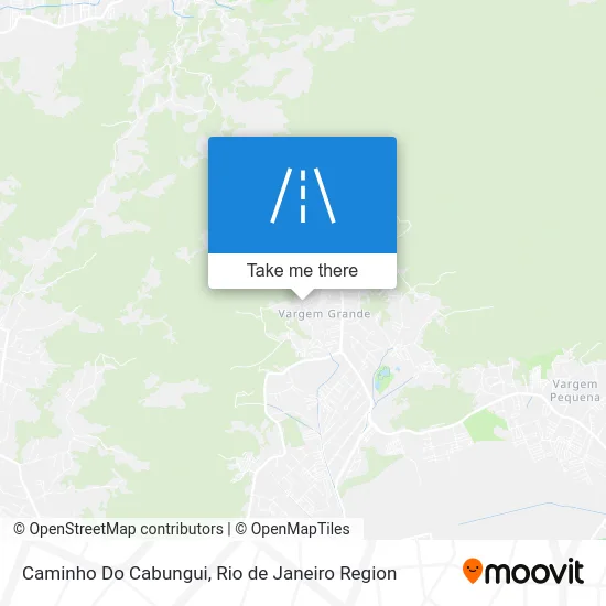 Caminho Do Cabungui map
