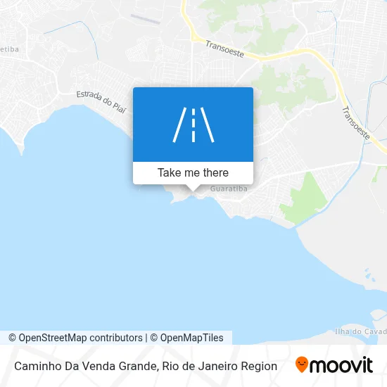 Caminho Da Venda Grande map