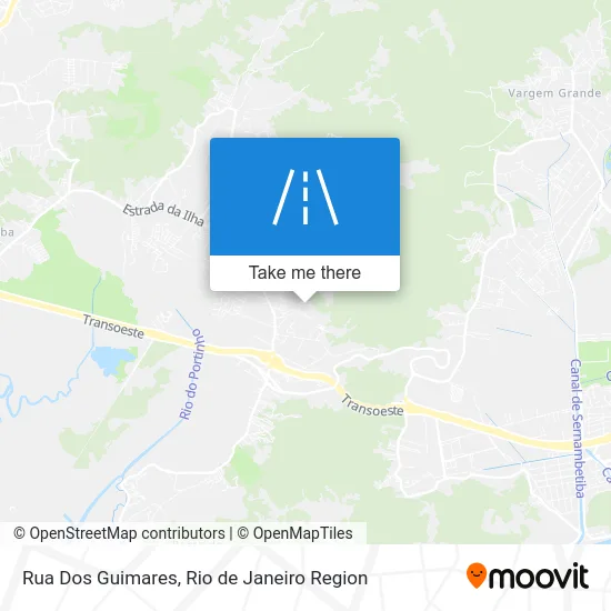 Rua Dos Guimares map