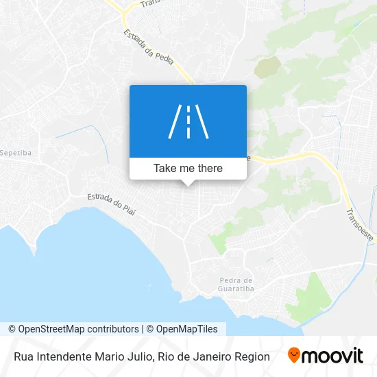 Rua Intendente Mario Julio map