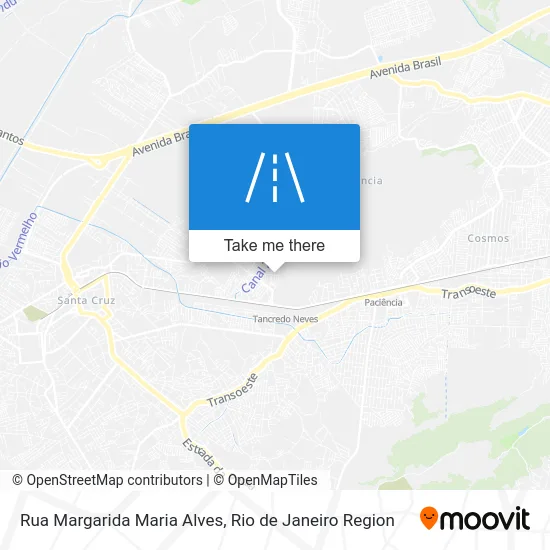 Rua Margarida Maria Alves map
