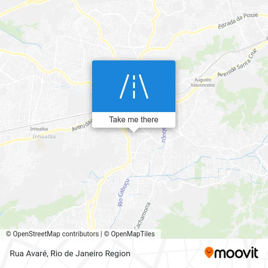 Rua Avaré map