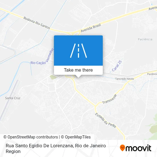 Rua Santo Egidio De Lorenzana map