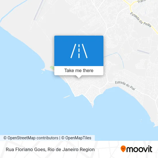 Rua Floriano Goes map