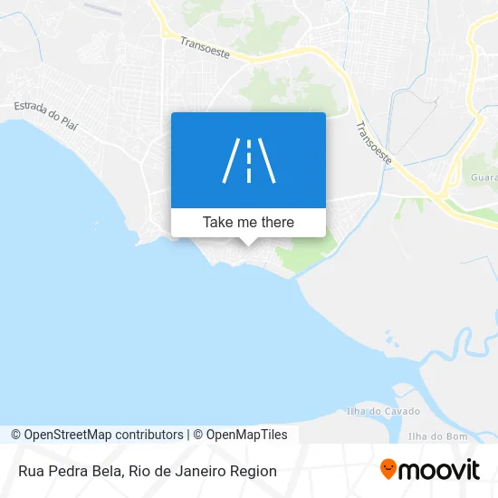 Rua Pedra Bela map