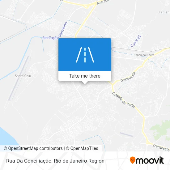 Rua Da Conciliação map