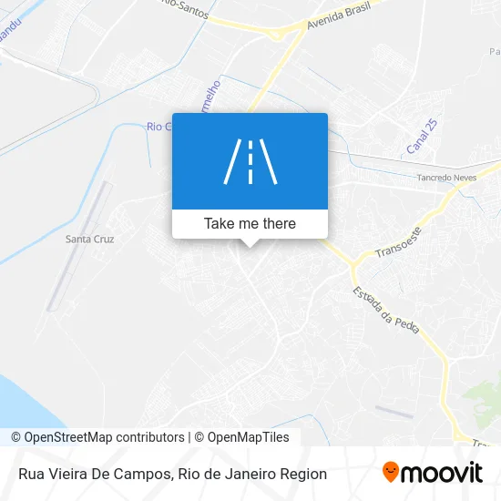 Rua Vieira De Campos map