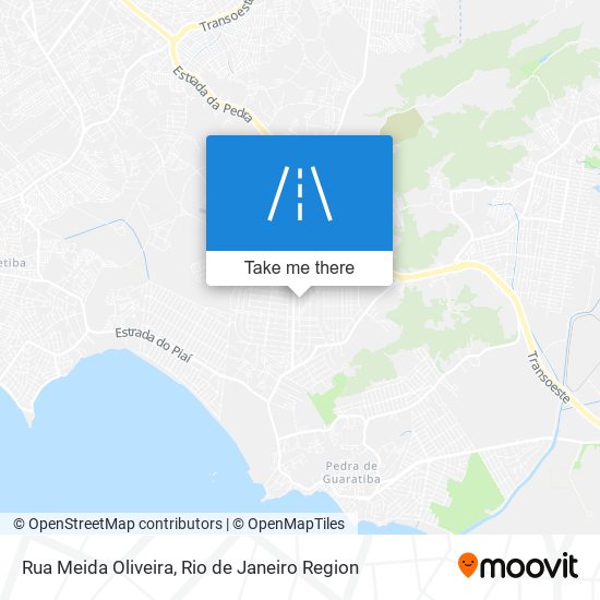 Rua Meida Oliveira map