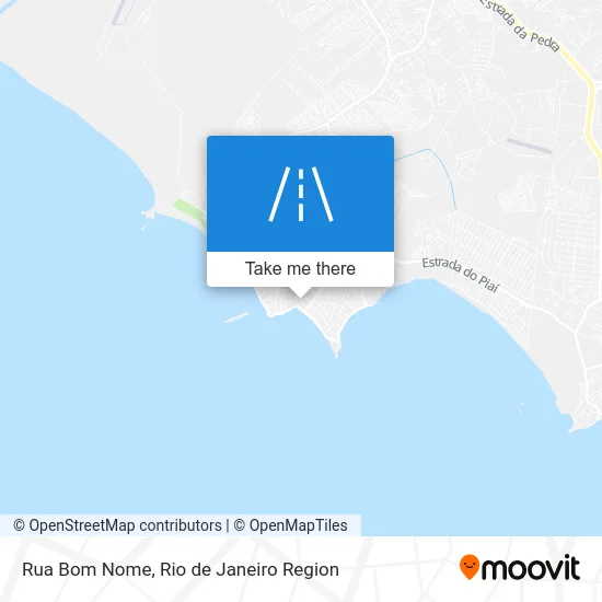 Rua Bom Nome map