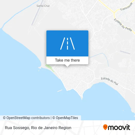 Rua Sossego map