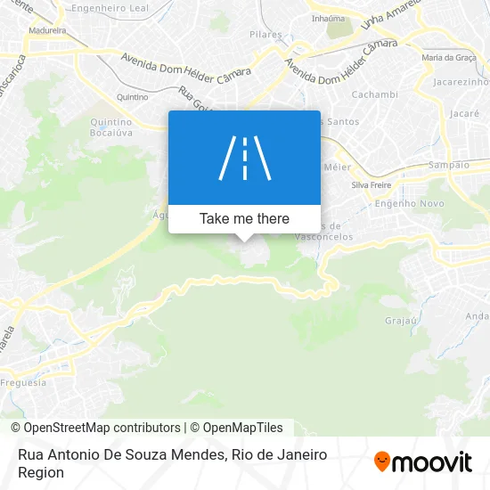 Rua Antonio De Souza Mendes map