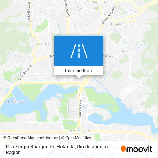 Rua Sérgio Buarque De Holanda map