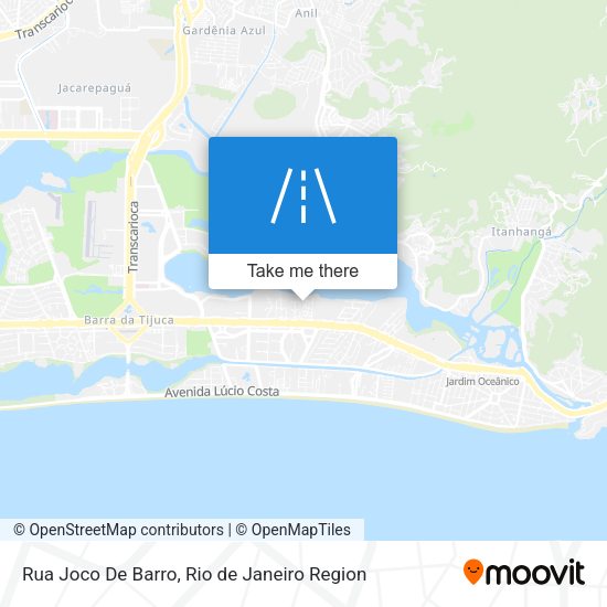Rua Joco De Barro map